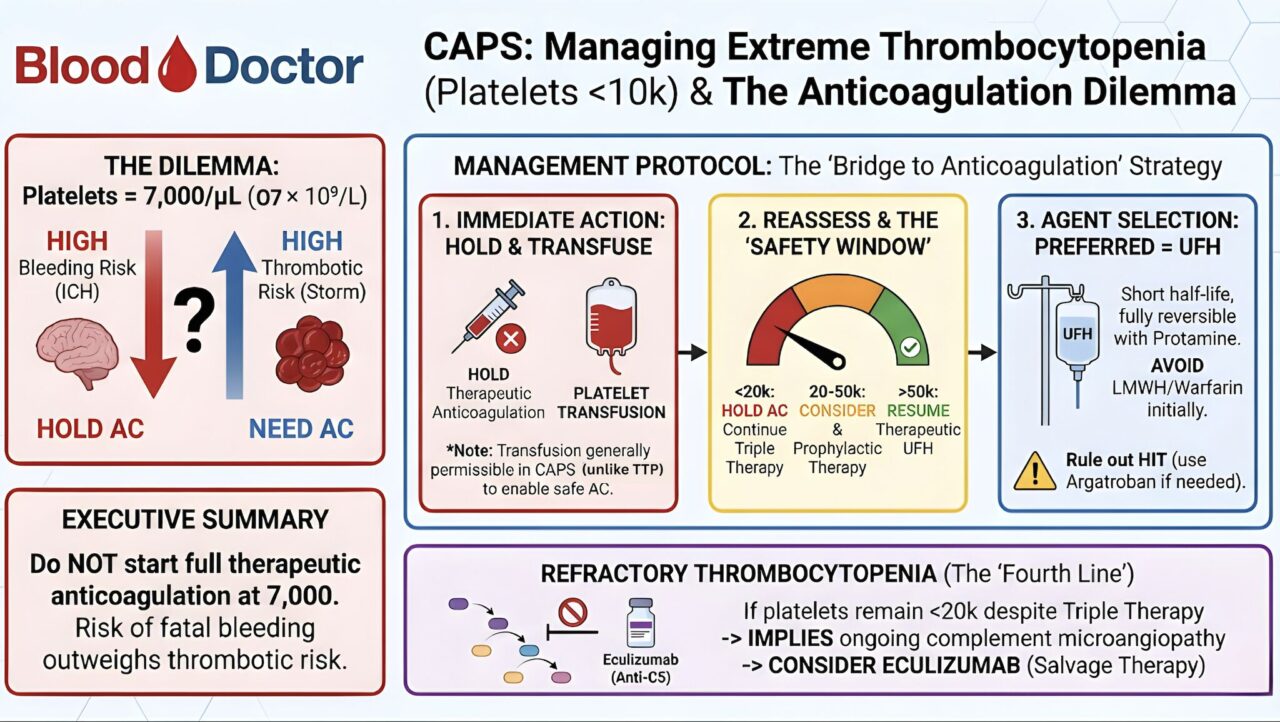 Dr Abdul Mannan: Patient Has CAPS with 7000 Platelets - Do You Anticoagulate?