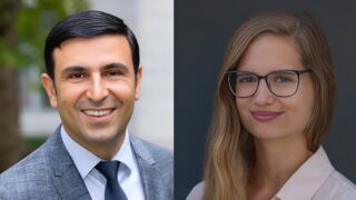 Cihan Ay Congratulates Cornelia Englisch on Successful Completion of Her PHD