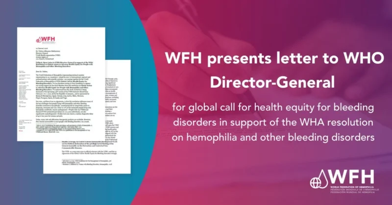 Salome Mekhuzla: Representing WFH’s Voice in Front of WHO Leadership and National Governments 1 Salome Mekhuzla: Representing WFH’s Voice in Front of WHO Leadership and National Governments