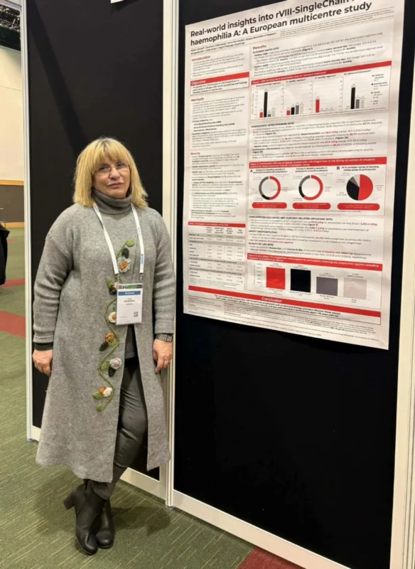 Anna Kouraba: Laiko Hospital’s Contribution to rFVIII Single Chain Real-World Evidence at EAHAD 2026