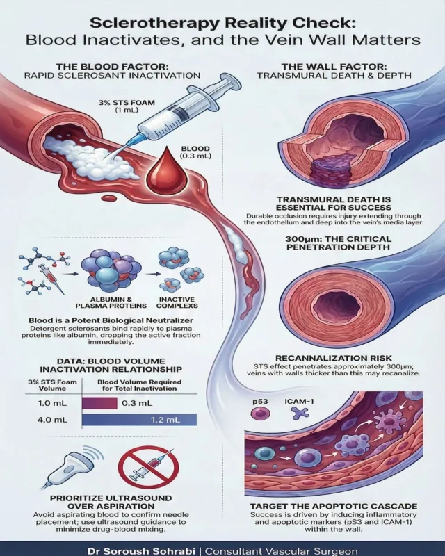Soroush Sohrabi: The Hidden Biology of Sclerotherapy and Mechanisms Beyond Endothelial Injury