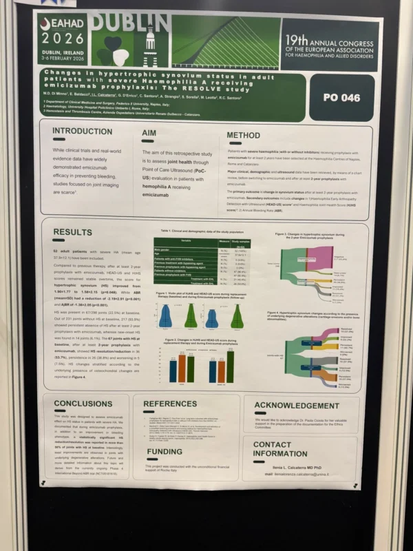 Wolfgang Miesbach: Real-World Evidence of Emicizumab on Joint Outcomes in Hemophilia A 1 Wolfgang Miesbach: Real-World Evidence of Emicizumab on Joint Outcomes in Hemophilia A