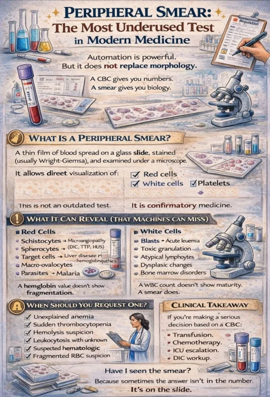 Simon Senanu: The Peripheral Blood Smear as an Essential Diagnostic Tool in Modern Medicine