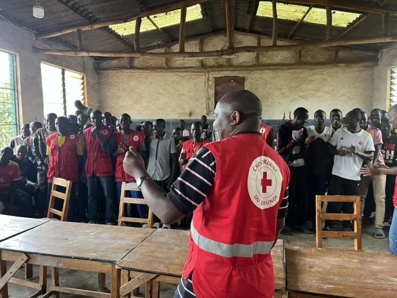 Florine Fisette: Strengthening Blood Banking and Life-Saving First Aid Training Across Burundi