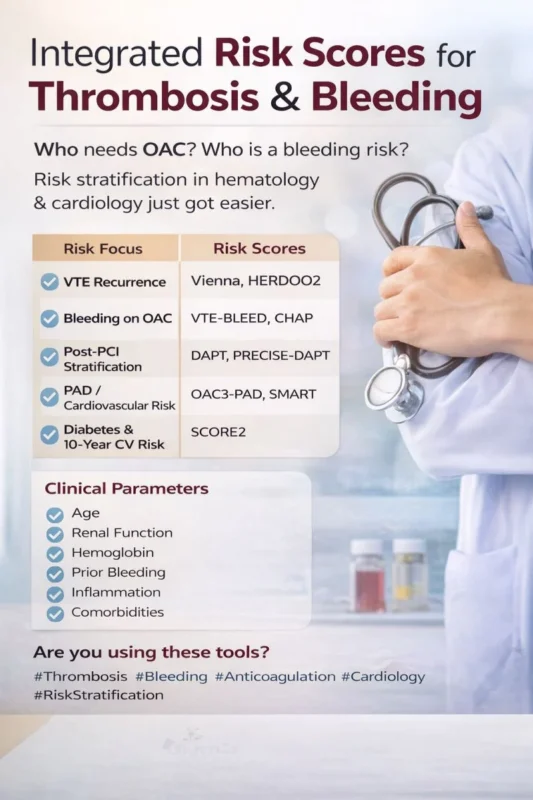Shreya Agrawal: Integrated Risk Scores for Thrombosis and Bleeding