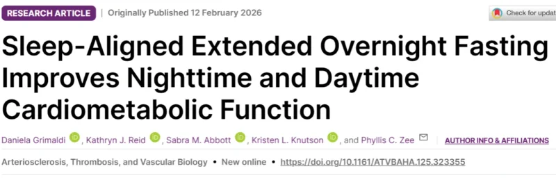 Erwin Loh։ Sleep-Aligned Fasting as an Important Regulator of Cardiometabolic Health 1 Erwin Loh։ Sleep-Aligned Fasting as an Important Regulator of Cardiometabolic Health