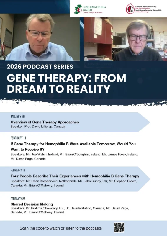 A Conversation on Gene Therapy in Hemophilia B - Irish Haemophilia Society