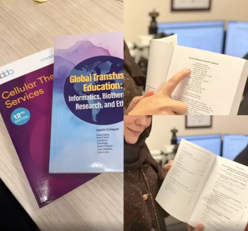 Nour Al-Mozain Contributs to 12th Edition of the Cell Therapy Standard and Global Transfusion Education 1 Nour Al-Mozain Contributs to 12th Edition of the Cell Therapy Standard and Global Transfusion Education
