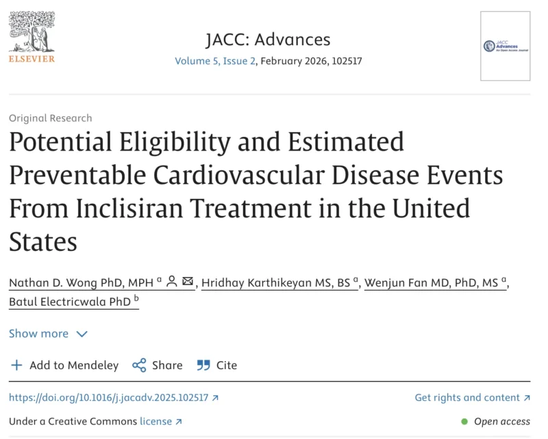 Nathan Wong on Economic Benefits of Inclisiran for LDL-C Control 1 Nathan Wong on Economic Benefits of Inclisiran for LDL-C Control