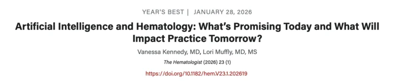 Mark Crowther: How Artificial Intelligence Is Entering The Field of Hematology