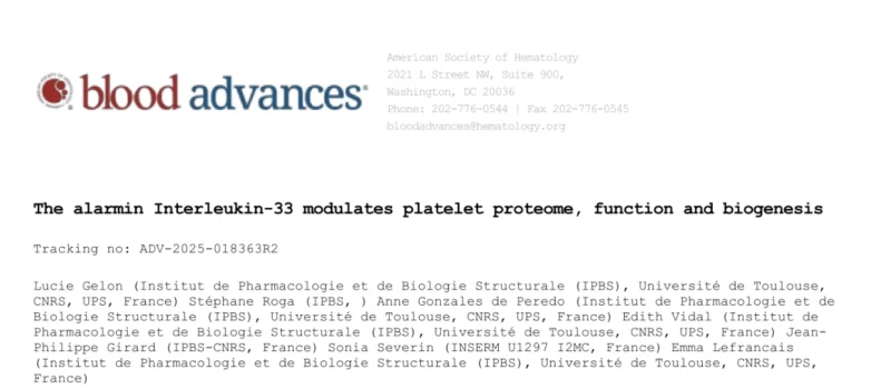 Lucie Gelon: Proud to Share My 1st Achievements in The Scientific and Platelet World