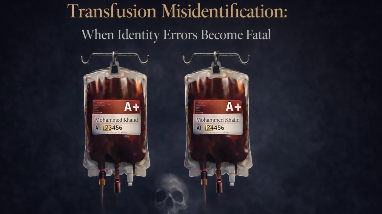 Tagreed Alkaltham: Transfusion Misidentification – When Identity Errors Become Fatal 