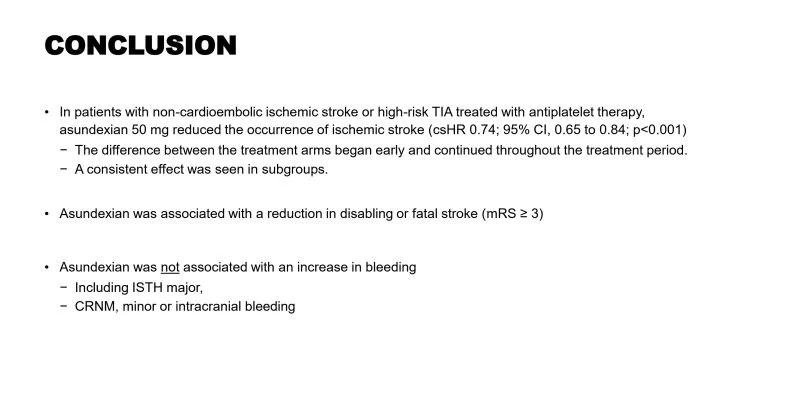 C Michael Gibson: Asundexian Reduces Ischemic Stroke Without Increasing Bleeding Risk