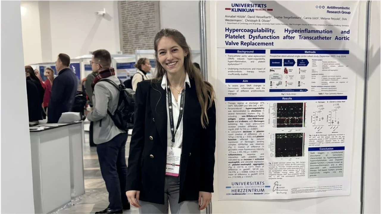 Annabel Hölzle Takes Runner-Up Award in Basic Science and Translational Research at ESC Heart and Stroke 2025