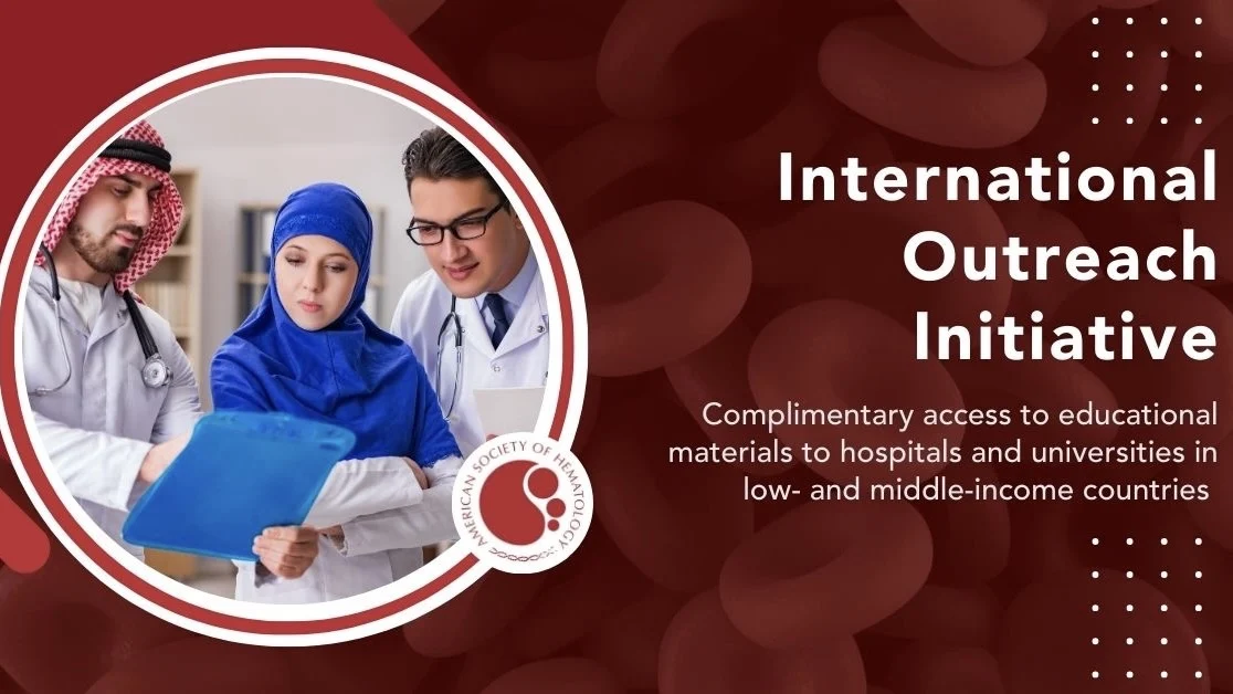 The 2026 Application Cycle for ASH’s International Outreach Initiative is Now Open – ASH