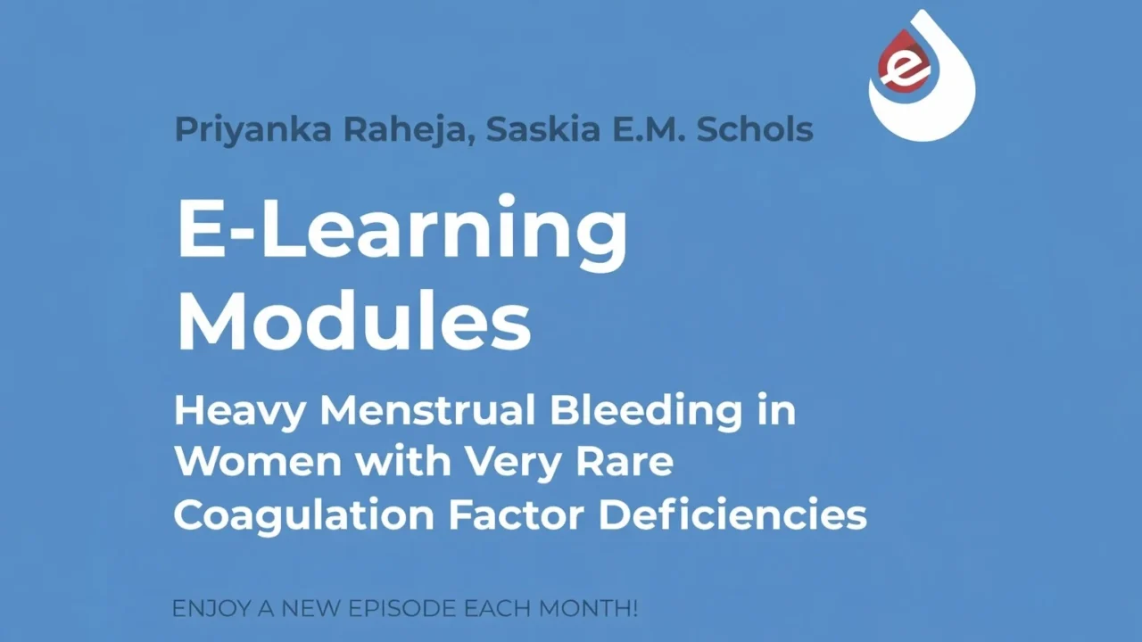 Exploring Multidisciplinary Approaches to HMB in Very Rare Bleeding Disorders – EAHAD