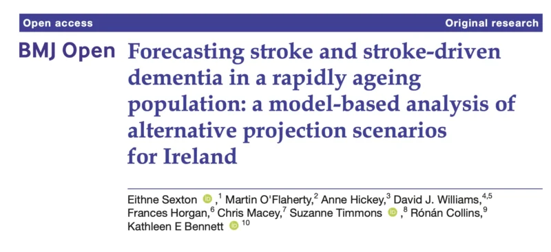 Eithne Sexton: Our Interactive Dashboards for Future Stroke Projections at SPHeRE Conference