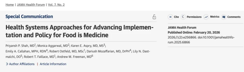 Priyansh Shah: Integrating Food-Based Nutrition Interventions Into Health Care Delivery 1 Priyansh Shah: Integrating Food-Based Nutrition Interventions Into Health Care Delivery