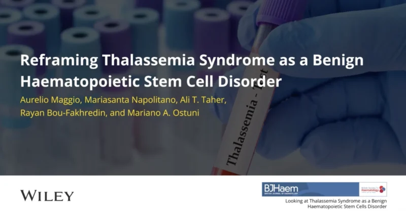 Aurelio Maggio: Is It Time to Align Thalassemia Biology with Regulatory Science? 1 Aurelio Maggio: Is It Time to Align Thalassemia Biology with Regulatory Science?