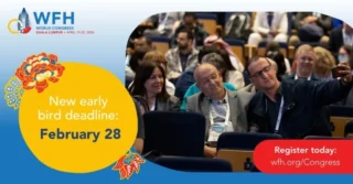 Early-Bird Registration for the WFH 2026 World Congress is Now Open