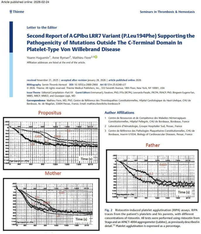 Emmanuel J Favaloro: When Is A 'Subtype' of VWD Not Really VWD?