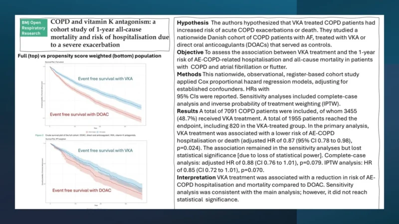 Pall T. Onundarson: Would Modern Monitoring Alter VKAs Role in High-Risk COPD with AF Patients