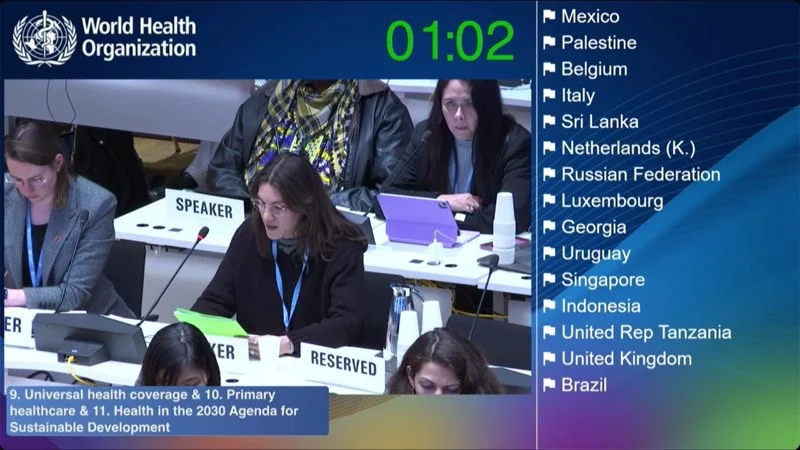 Louise St Germain Bannon: Proud to Share This Important Constituency Statement Delivered at EB158