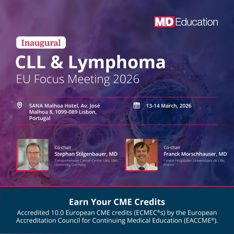 Inaugural CLL and Lymphoma EU Focus Meeting 2026 Earns CME Credites - MD Education