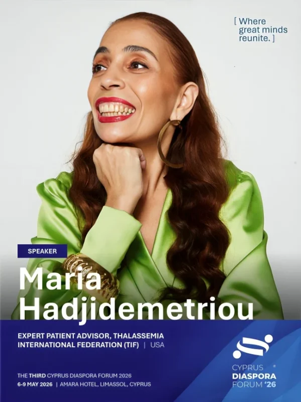 Paul Lambis Announces Maria Hadjidemetriou as a Speaker at Cyprus Diaspora Forum