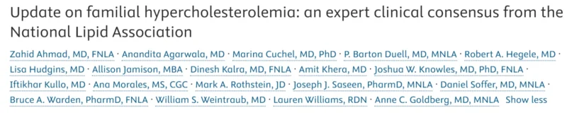 Armando Ramirez։ Key Takeaways from NLA’s Updated Clinical Guidance on Familial Hypercholesterolemia