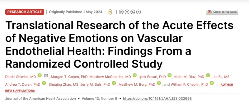Mahesan Subramaniam: Just 8 Minutes of Anger Can Spike Heart Attack Risk
