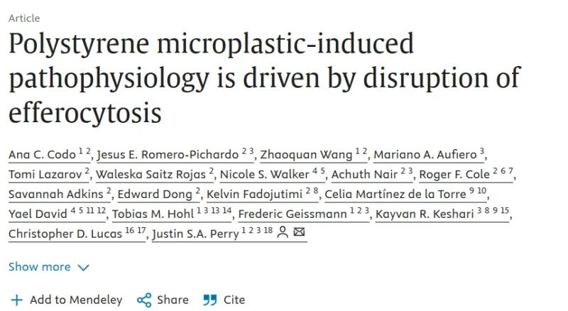 Ana Codo: When Environmental Particles Disrupt a Fundamental Immune Function 1 Ana Codo: When Environmental Particles Disrupt a Fundamental Immune Function