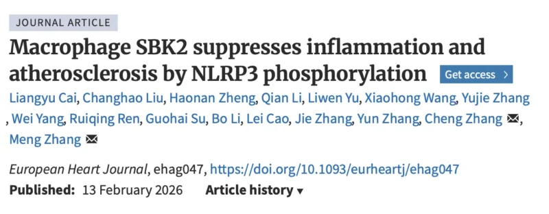 Akinchan Bhardwaj: Targeting SBK2 for Selective Inflammasome Resolution in Atherosclerosis 1 Akinchan Bhardwaj: Targeting SBK2 for Selective Inflammasome Resolution in Atherosclerosis