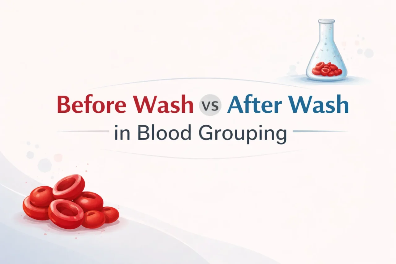 Yves Bikorimana: Before Wash vs After Wash in Blood Grouping