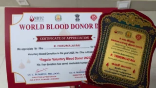 Thirumalai Raj R: 35 Donations, 13 Years of Service, Turned Away for Riding a Bike