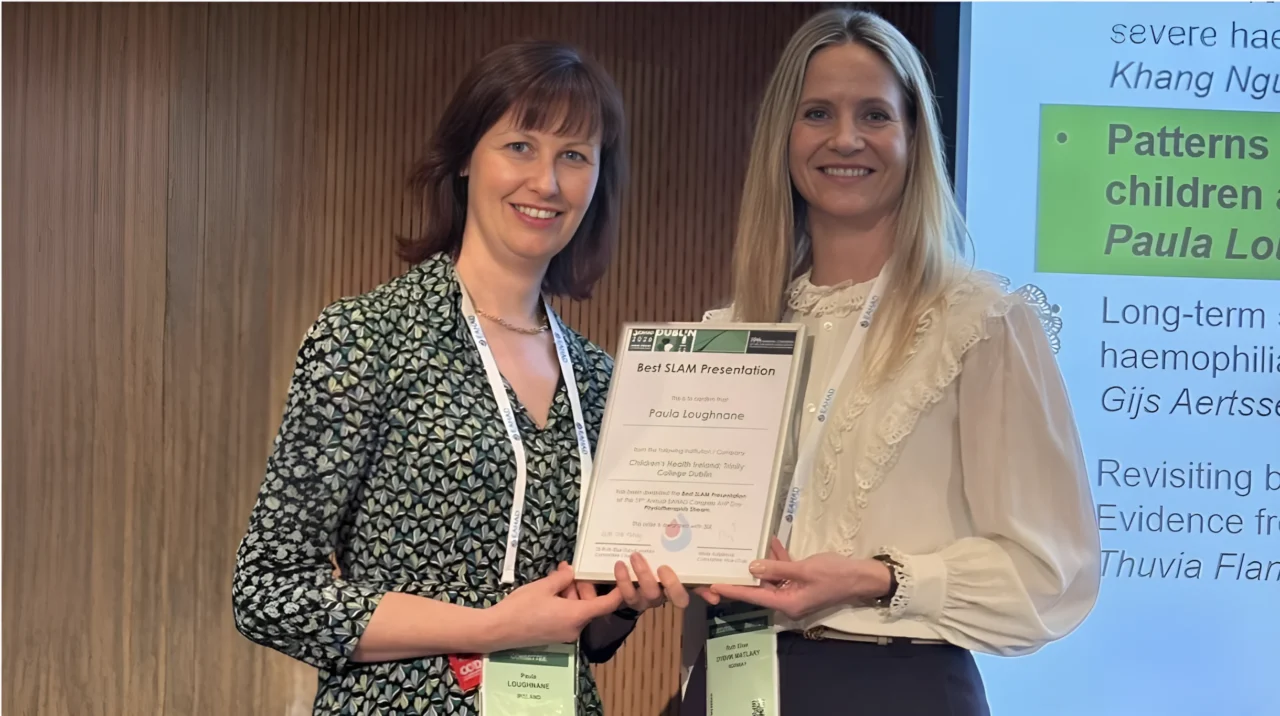 Paula Loughnane: Honoured to Be Awarded Best SLAM Presentation at EAHAD 2026 AHP Day