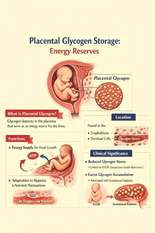 Ashok Yadav: Placental Glycogen as a Vital Energy Reserve for Fetal and Placental Health