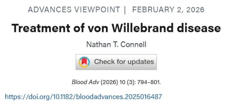 Nathan Connell: 100 Years of von Willebrand Disease - From the Åland Islands to Precision Care