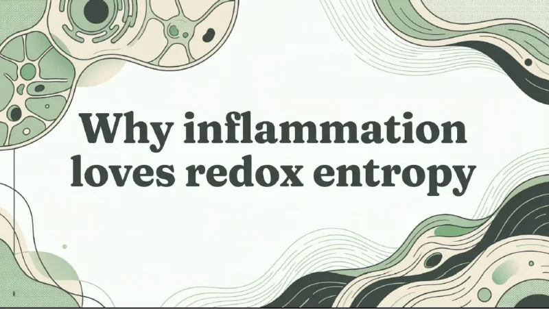 Pascal Mensah: Why Inflammation Loves Redox Entropy?