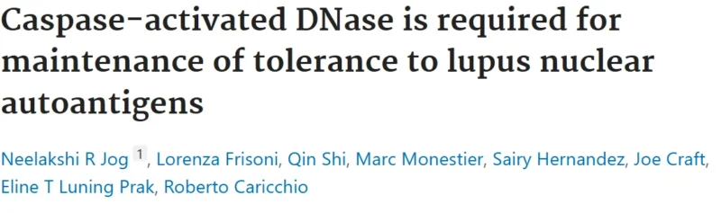 Jim Hoffman: Targeting Extracorporeal Removal of Extracellular Chromatin to Mitigate Lupus Pathogenesis