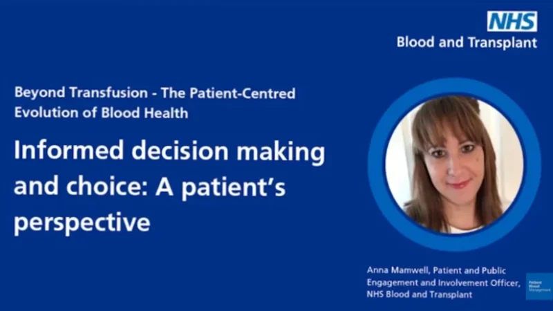 Andrea Marshall: Highlighting the Impact of PBM Conference 2026 on Patient-Centred Blood Care