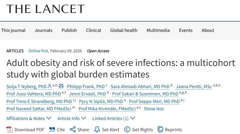 Erwin Loh: Obesity Linked to Higher Risk of Severe Illness and Death From Infections