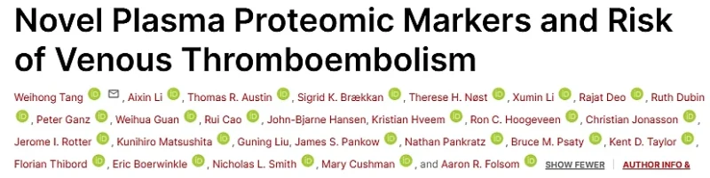 Mary Cushman: Novel Proteins Shed Light on the Mechanisms of VTE 1 Mary Cushman: Novel Proteins Shed Light on the Mechanisms of VTE