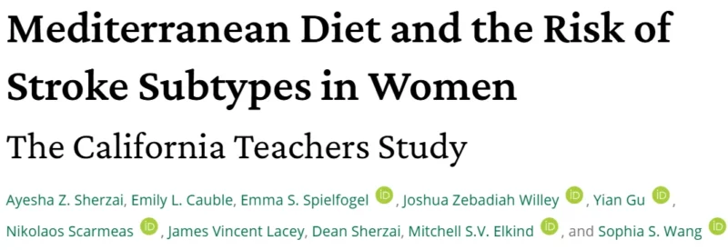 Erwin Loh: Can the Mediterranean Diet Reduce Stroke Risk?