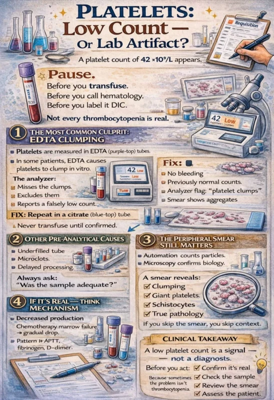 Simon Senanu: Not Every Thrombocytopenia Is Real