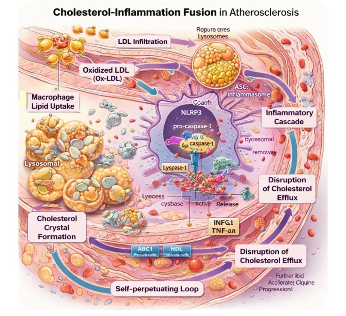 Ney Carter Borges: Cholesterol-Inflammation Fusion in Atherosclerosis