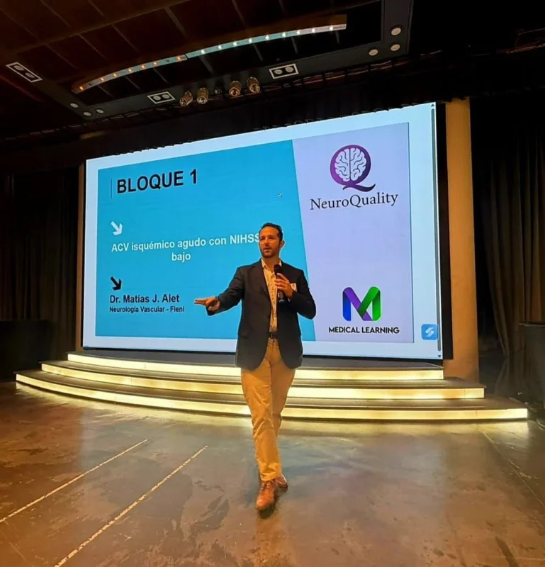 Matías J Alet on Acute Ischemic Stroke With Low NIHSS at NeuroQuality