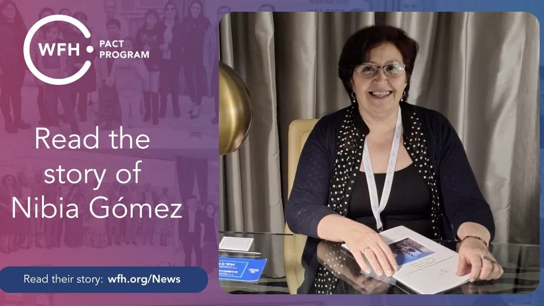 Nibia Gómez Joins the WFH PACT Advocacy Academy