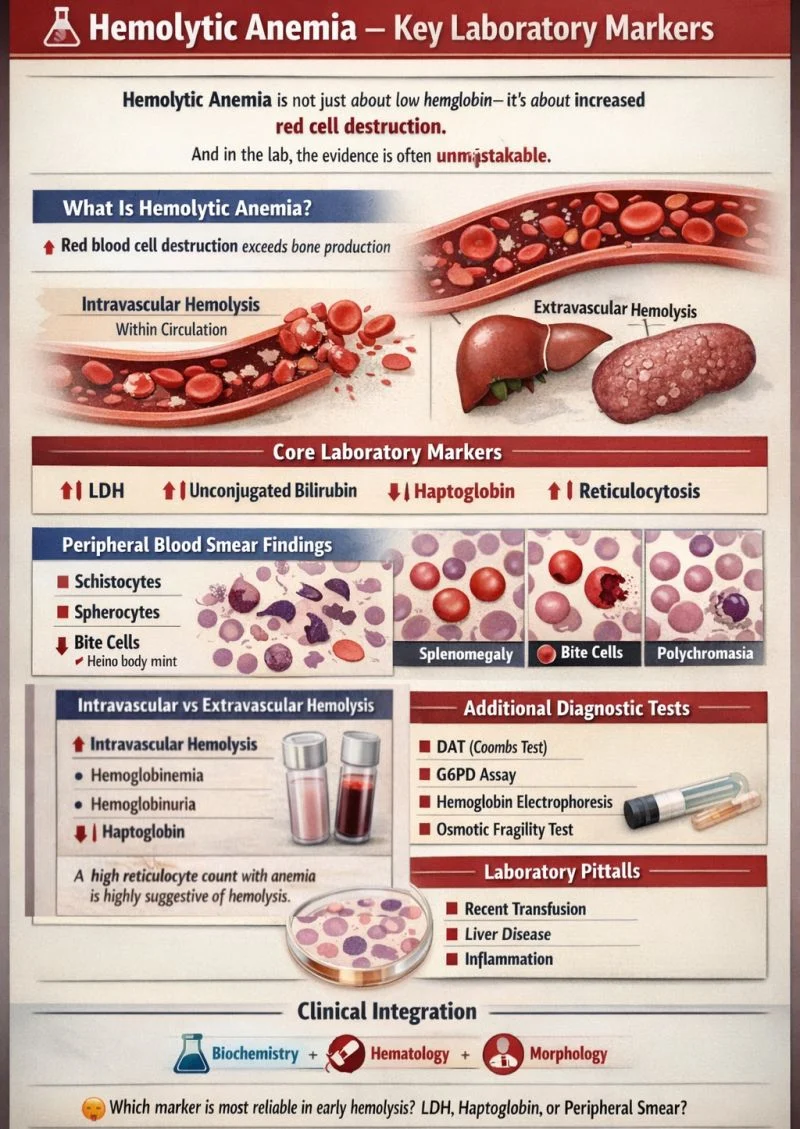 Simon Senanu: Key Laboratory Markers of Hemolytic Anemia 1 Simon Senanu