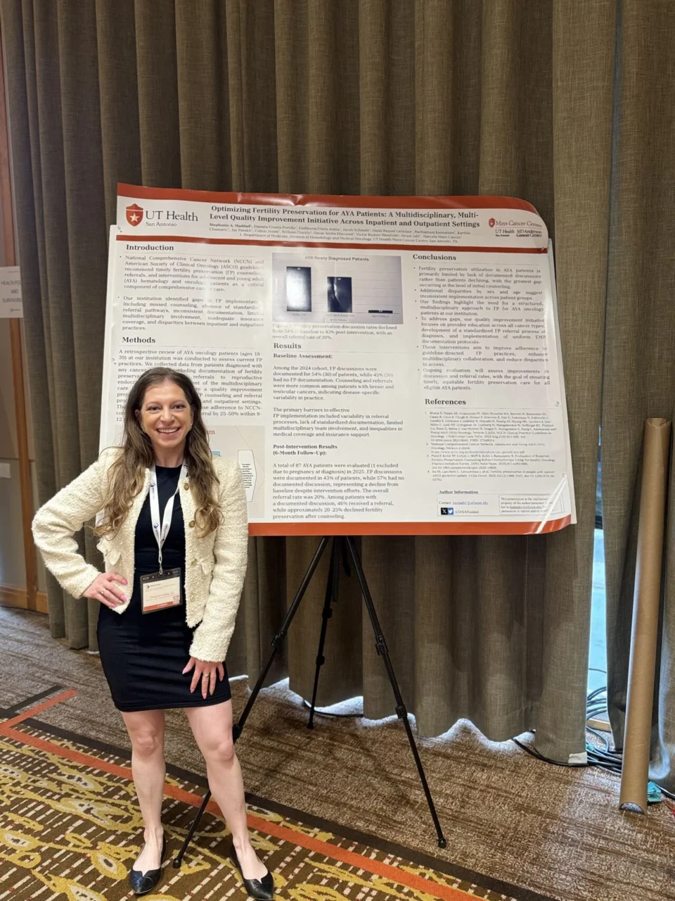 Stephanie A. Haddad: Improving Access in Fertility Preservation for AYA Hematology/Oncology Patients